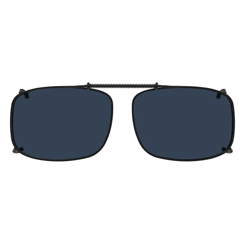 eyekeeper.com Clip on Sunglasses Over Readers Polarized Clips C60 (57mmX39mm) Sunglasses Dark Slate Gray Grey