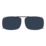 eyekeeper.com Clip on Sunglasses Over Readers Polarized Clips C60 (57mmX39mm) Sunglasses Dark Slate Gray Brown,G15,Grey