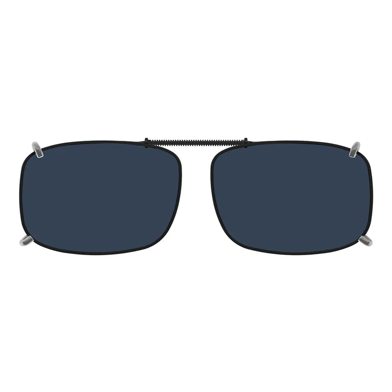 eyekeeper.com Clip on Sunglasses Over Readers Polarized Clips C60 (57mmX39mm) Sunglasses Dark Slate Gray Brown,G15,Grey