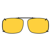 eyekeeper.com Polarized Clip on Night Vision Driving Glasses C60 (57MMx39MM) Sunglasses Sandy Brown Yellow