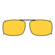 eyekeeper.com Polarized Clip on Night Vision Driving Glasses C60 (57MMx39MM) Sunglasses Goldenrod Yellow