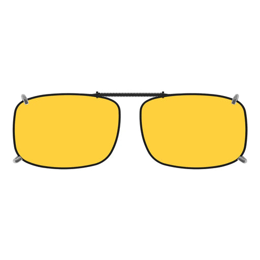 eyekeeper.com Polarized Clip on Night Vision Driving Glasses C60 (57MMx39MM) Sunglasses Goldenrod Yellow
