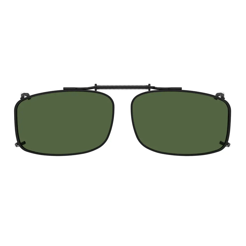eyekeeper.com Polarized Lens Clip on Sunglasses C61 (56MMx34MM) Sunglasses Dark Olive Green G15