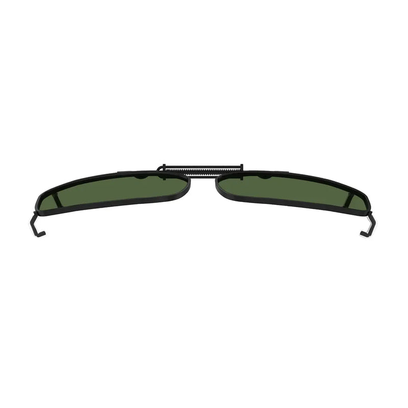 eyekeeper.com Polarized Lens Clip on Sunglasses C61 (56MMx34MM) Sunglasses White Smoke Brown,G15,Grey