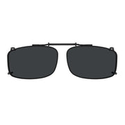 eyekeeper.com Polarized Lens Clip on Sunglasses C61 (56MMx34MM) Sunglasses Dark Slate Gray Grey