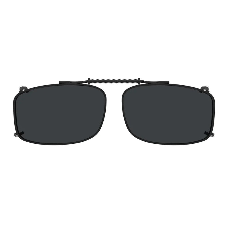 eyekeeper.com Polarized Lens Clip on Sunglasses C61 (56MMx34MM) Sunglasses Dark Slate Gray Grey