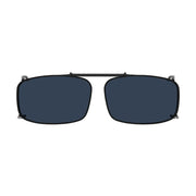 eyekeeper.com Polarized Lens Clip on Sunglasses C63 (54MMx34MM) Sunglasses Dark Slate Gray Grey