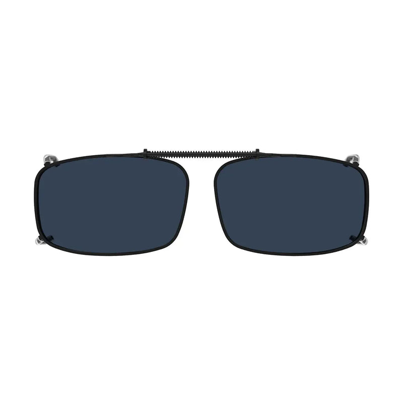 eyekeeper.com Polarized Lens Clip on Sunglasses C63 (54MMx34MM) Sunglasses Dark Slate Gray Grey