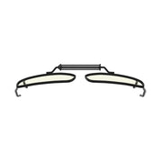 eyekeeper.com 3 Pack Metal Blue Light Filter Clip on Glasses C63 (54MMx34MM) Eyeglasses White Smoke Clear-3pcs