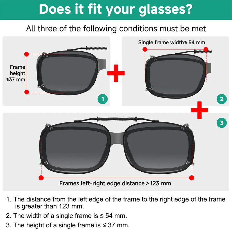 eyekeeper.com 3 Pack Clip on Sunglasses Over Readers Polarized C64 (54MMx37MM) Sunglasses White Smoke 3 Pairs Mix