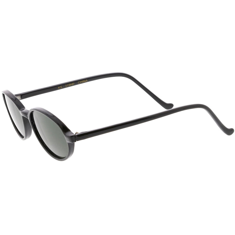 zeroUV Indie Dapper True Vintage Round Oval Sunglasses C655 Sunglasses White Smoke Yellow Tortoise Smoke,Orange Tortoise Smoke,Black Smoke