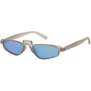 zeroUV Women's Retro Modern Low Bridge Mirrored Lens Cat Eye Sunglasses C670 Sunglasses White Smoke Matte Black Silver Mirror,Matte Smoke Blue Mirror,Black Pink Mirror,White Silver Mirror,Tortoise Magenta Mirror