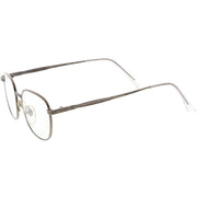 zeroUV True Vintage Dapper Square Clear Lens Glasses C718 Glasses White Smoke Gold Black Clear,Gold Brown Clear,Black Black Clear,Silver Silver Clear