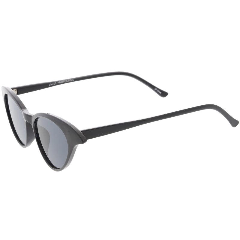 zeroUV Women's Retro Low Pointed Cat Eye Sunglasses C737 Sunglasses White Smoke Black Smoke,Brown Green,Red Smoke,White Smoke