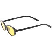 zeroUV Retro Small Rectangle Color Toned Lens Sunglasses C751 Sunglasses White Smoke Black Orange,Black Red,Black Yellow,Black Blue,Black Pink