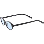 zeroUV Retro Small Rectangle Color Toned Lens Sunglasses C751 Sunglasses White Smoke Black Orange,Black Red,Black Yellow,Black Blue,Black Pink