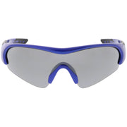zeroUV TR-90 Performance Wrap Around Half Frame Sunglasses C798 Sunglasses White Smoke Red Smoke,Matte Black Smoke,Shiny Black Smoke,Blue Smoke