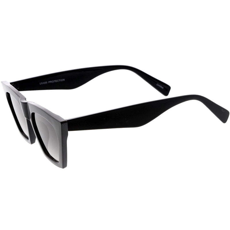 zeroUV Women's Retro Oversize Wide Pointed Cat Eye Sunglasses C921 Sunglasses White Smoke Red Smoke,White Smoke,Shiny Black Lavender,Matte Black Smoke,Tortoise Brown