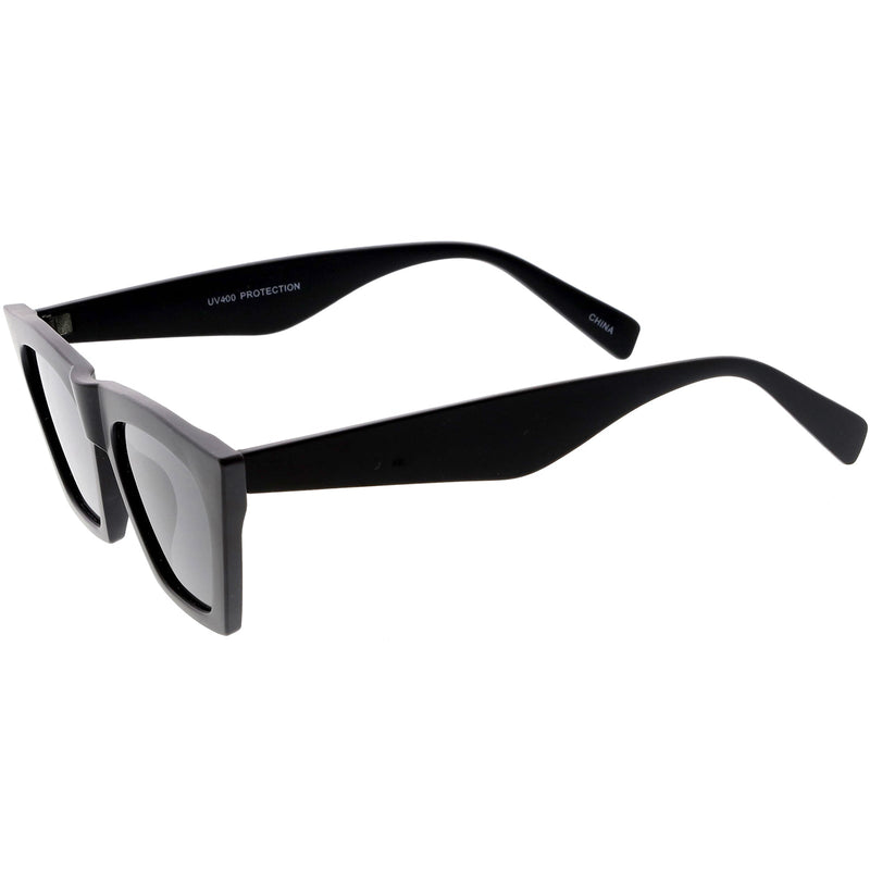 zeroUV Women's Retro Oversize Wide Pointed Cat Eye Sunglasses C921 Sunglasses White Smoke Red Smoke,White Smoke,Shiny Black Lavender,Matte Black Smoke,Tortoise Brown