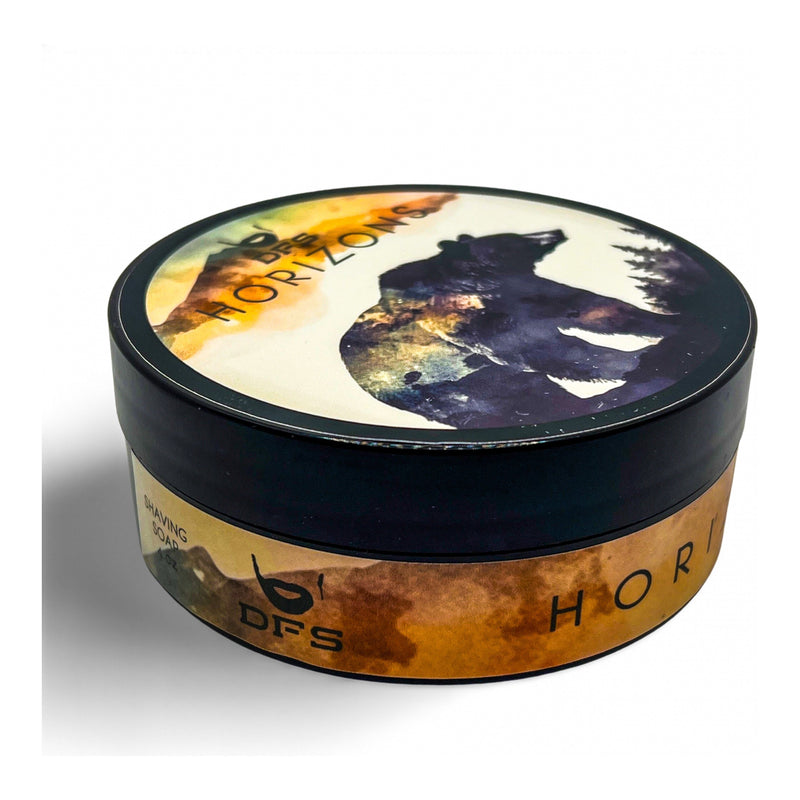 Murphy and McNeil DFS Horizons Shaving Soap - by Murphy and McNeil / Black Mountain Shaving Shaving Soap Dark Slate Gray Shaving Soap Sample 0.5oz,4.0oz Jar (AON)