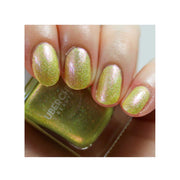 UberChic Beauty California Dreaming - Holographic Polish Regular Polish Dark Olive Green