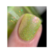 UberChic Beauty California Dreaming - Holographic Polish Regular Polish Dark Khaki