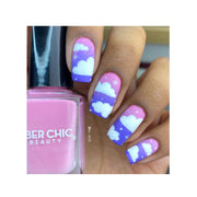 UberChic Beauty Create-A-Scape Stamping Plate Rosy Brown