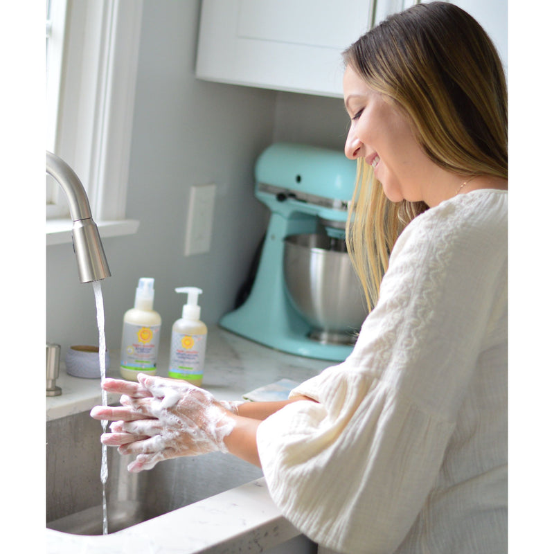California Baby (No added fragrance)™ Soft & Clean Hands Kit Bundles Dark Sea Green Big Sizes,Small Sizes