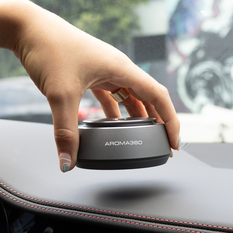 Aroma360 Smart Car Diffuser Smart Car Diffuser Light Gray Classic / Platinum,Classic / White,Classic / Black,NBA / Miami Heat Black,NBA / Atlanta Hawks,NBA / Boston Celtics,NBA / Brooklyn Nets,NBA / Charlotte Hornets,NBA / Chicago Bulls,NBA / Cleveland Cavaliers,NBA / Dallas Mavericks,NBA / Denver Nuggets,NBA /