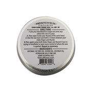 Grave Before Shave Fisticuffs™  Cigar Blend Strong Hold Mustache Wax 1 OZ. Tin Mustache Wax Gray