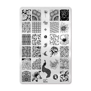 UberChic Beauty Collection 01 Stamping Plate Black