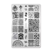 UberChic Beauty Collection 10 Stamping Plate Black