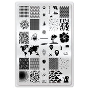 UberChic Beauty Collection 02 Stamping Plate Black