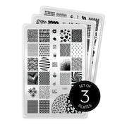 UberChic Beauty Collection 02 Stamping Plate Black