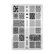 UberChic Beauty Collection 20 Stamping Plate Black