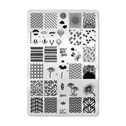 UberChic Beauty Collection 21 Stamping Plate Black