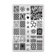 UberChic Beauty Collection 25 Stamping Plate Black