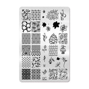 UberChic Beauty Collection 26 Stamping Plate Light Gray