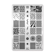 UberChic Beauty Collection 26 Stamping Plate Black