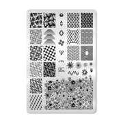 UberChic Beauty Collection 27 Stamping Plate Black