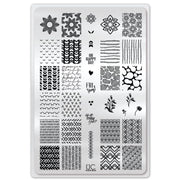 UberChic Beauty Collection 28 Stamping Plate Light Gray