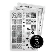 UberChic Beauty Collection 28 Stamping Plate Black