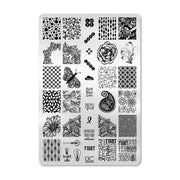 UberChic Beauty Collection 03 Stamping Plate Black