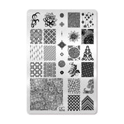 UberChic Beauty Collection 03 Stamping Plate Black