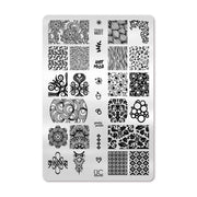 UberChic Beauty Collection 08 Stamping Plate Black