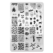 UberChic Beauty Halloween-01 Stamping Plate Lavender