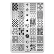 UberChic Beauty Moroccan Beauty Stamping Plate Black
