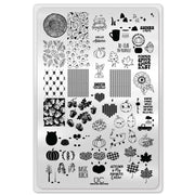 UberChic Beauty Sweater Weather Stamping Plate Light Gray
