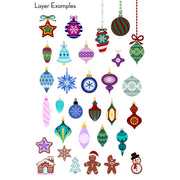UberChic Beauty The Ultimate DIY: Ornaments & Cookies Stamping Plate White Smoke