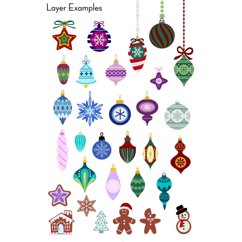 UberChic Beauty The Ultimate DIY: Ornaments & Cookies Stamping Plate White Smoke